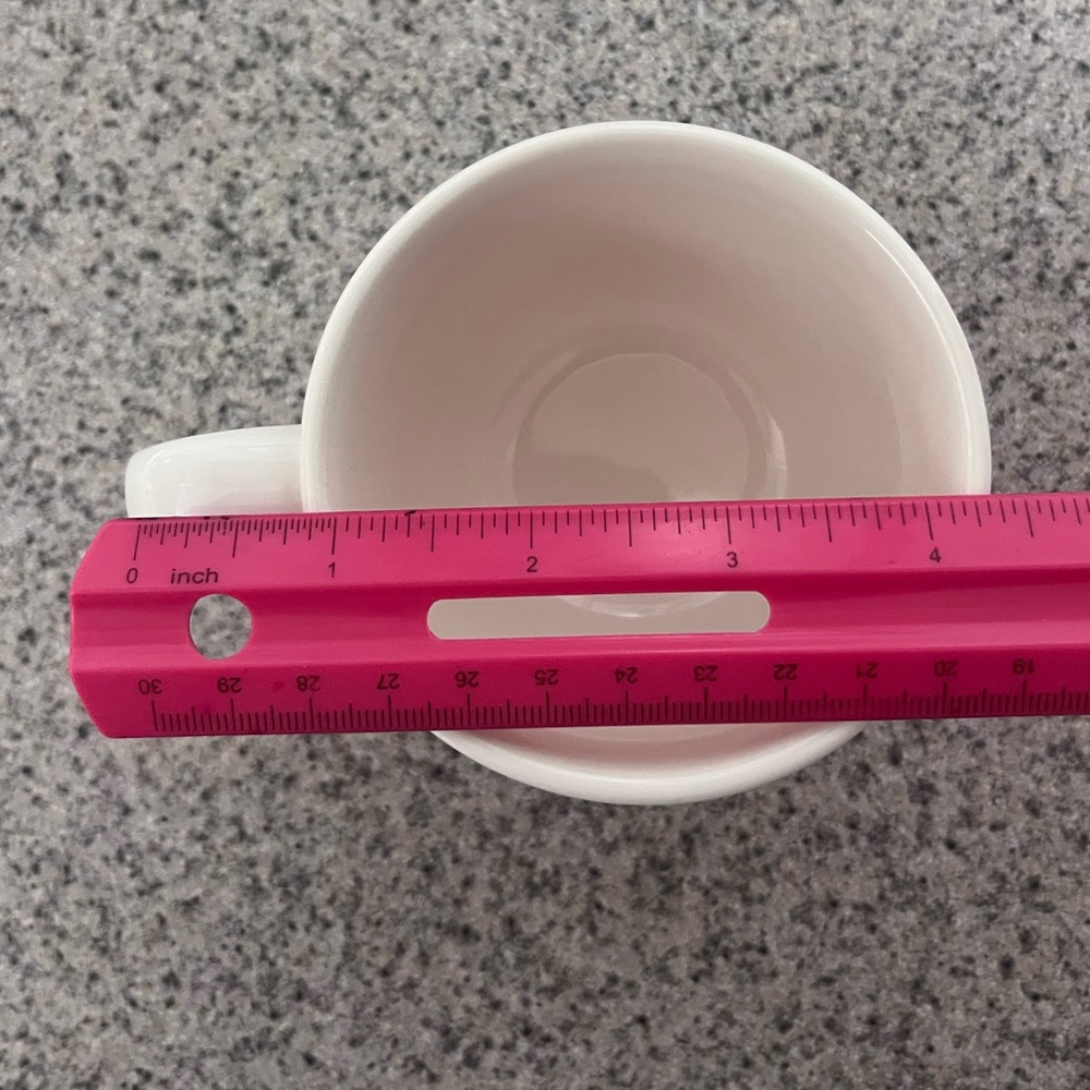 Pfaltzgraff Acadia Pattern White Cup and Saucer Sets - Picture 16 of 16